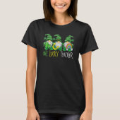 T-shirt One Lucky Gnomes Teacher St Patricks Day Gnomes Te (Devant)