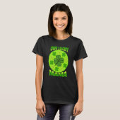 T-shirt One Lucky Mama Celebrate St Patricks Day (Devant entier)
