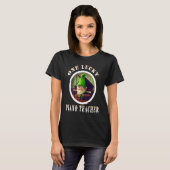T-shirt One Lucky Music Piano Teacher Gnome St Patrick's D (Devant entier)