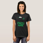 T-shirt One Lucky PACU Nurse St Patrick's Day Women RN Nur (Devant entier)