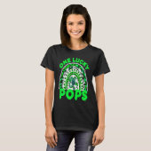 T-shirt One Lucky Pops Good Luck Green Rainbow Shamrock Le (Devant entier)