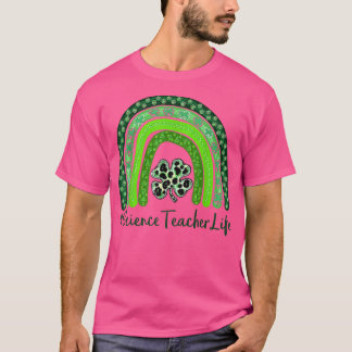 T-shirt One Lucky Teacher St Patrick's Day Science Teacher