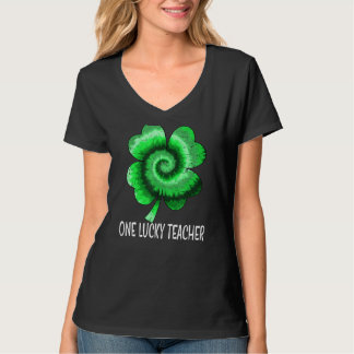 T-shirt One Lucky Teacher St Patricku2019