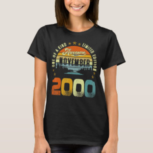 T-shirt One Of A Kind Limited Edition Awesome Since Novemb