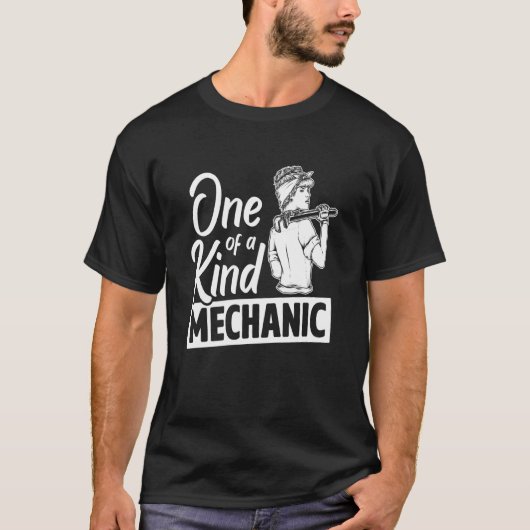 T-shirt One Of A Kind Mechanic Car Repair Automobile Repai (Devant)