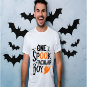 T-shirt One Spook Tacular Boy rétro Halloween vibes