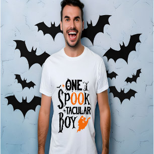 T-shirt One Spook Tacular Boy rétro Halloween vibes