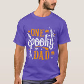 T-shirt One Spooky Dad boy boy (Devant)