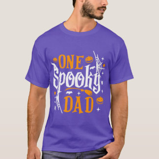 T-shirt One Spooky Dad boy boy