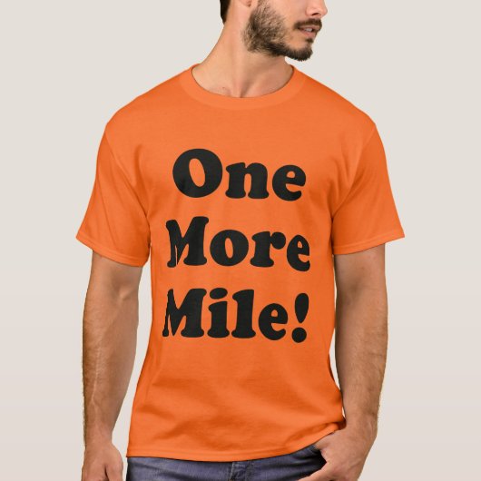 T-shirt OneMoreMile (Devant)
