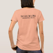 T-shirt OneTwo féminin (Dos)