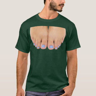 T-shirt Ongles bleues