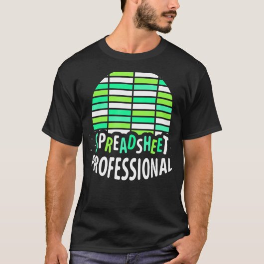 T-shirt Onglet Comptabilité comptable professionnelle de f (Devant)
