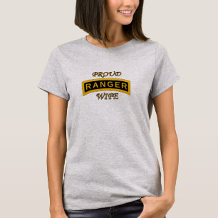 T-shirt Onglet École des Rangers de l'Armée - Fier épouse