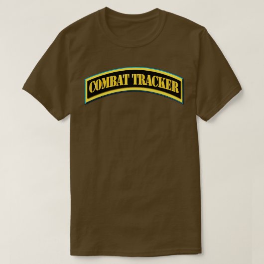 T-shirt Onglet Suivi de combat Gold (Design devant)