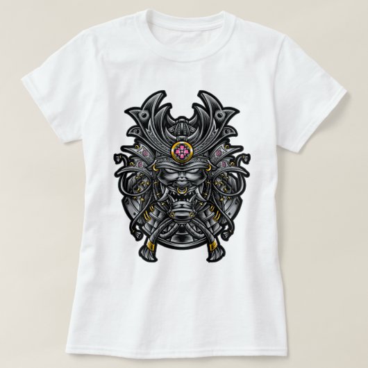 T-shirt Oni Masque Samurai (Design devant)