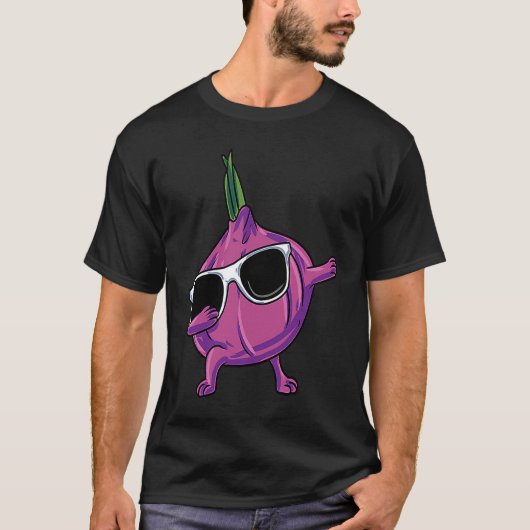 T-shirt Onion Dabbing Sunglasses (Devant)