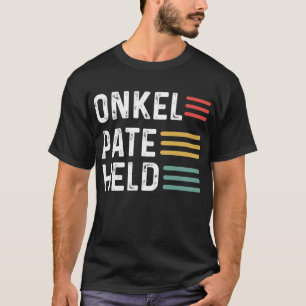 T-shirt Onkel Pate Tenue Patenonkel Patenkind Neffe Nichte
