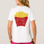 T-shirt Only Fries Kind of Day 🍟 (Dos)