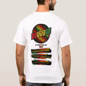 T-shirt OnmatchedStrains [Couleurs claires] (Dos)