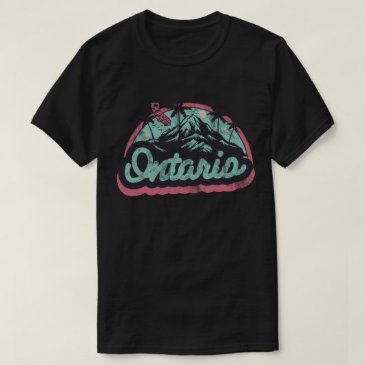 T-shirt Ontario, Californie (Design devant)