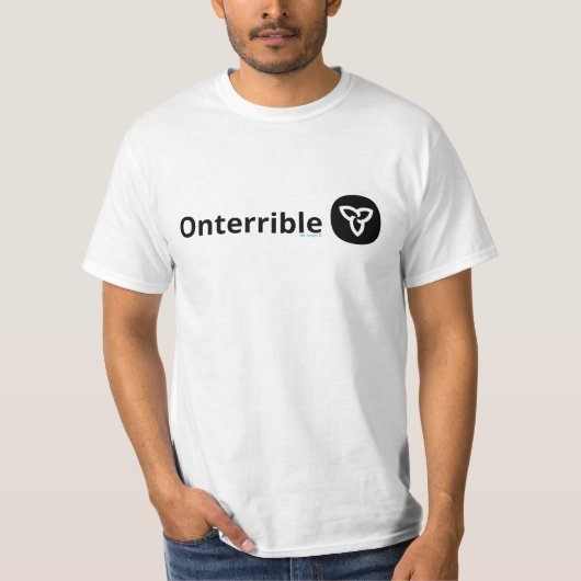 T-shirt Onterrible (Devant)