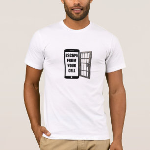 T-shirt ontsnapt uit je cel