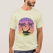 T-shirt - Ontspannende palmbomen (Voorkant)