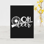 T-shirt ontwerp bedrukt voor mannen Oh hert Kaart (Gele Bloem)