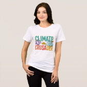 T-shirt ontwerp: Klimaatkruiser (Voorkant volledig)