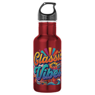 T-Shirt Ontwerp met Klassieke Sfeer Waterfles
