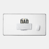 T-shirt ontwerp met vintage gravure 'Dad Mode geac Bureaumat (Keyboard & Muis)