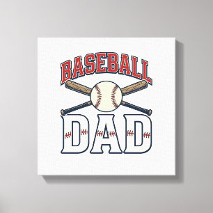 T-shirt ontwerp met vintage gravure voor honkbal v canvas afdruk