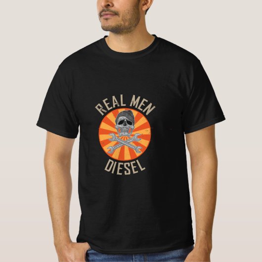 T-shirt ontwerp van echte mannen (Voorkant)