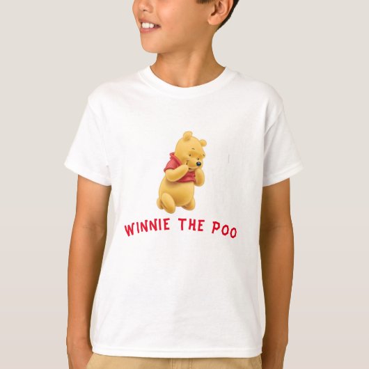 T-shirt ontwerpen in Winnie poo (Voorkant)