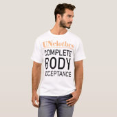 T-shirt Onu-vêtements Corps d'acceptation Tee (Devant entier)