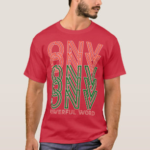 T-shirt Onv Le Mot Puissant