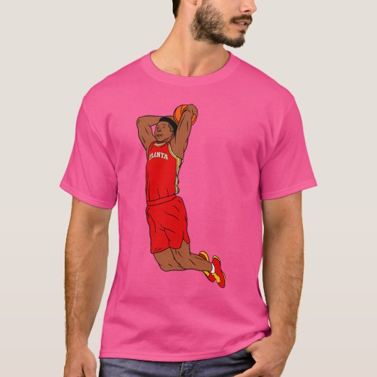 T-shirt Onyeka Okongwu - Basketball Atlanta (Devant)