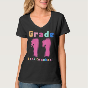 T-shirt Onzième Arc-en-ciel filles garçons enseignant mign