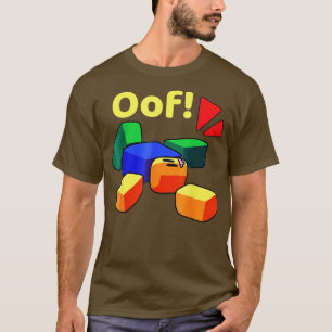 T-shirt OOF Funny Blox Noob Gamer Cadeaux Pour Gamers T Sh