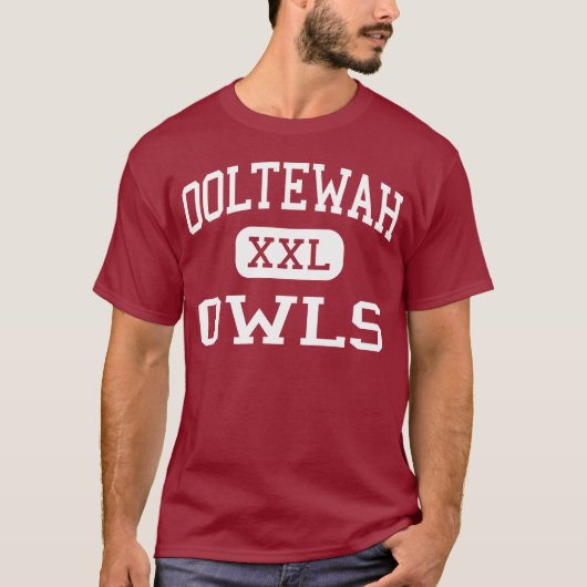 T-shirt Ooltewah - hiboux - lycée - Ooltewah Tennessee (Devant)