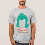 T-shirt Oompa Loompa Graphique de cheveux<br><div class="desc">Willy Wonka et l'usine de chocolat | L'emblématique poil vert tourbé comme vu sur Oompa Loompas dans Willy Wonka's Chocolate Factory!</div>