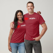 T-shirt Oops Dartboard Fun Hobby Dart Lecteur (Unisexe)