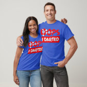 T-shirt Oops I Darts Dart-Throwing Bullseye (Unisexe)