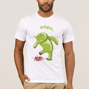 T-shirt Oopss androïde