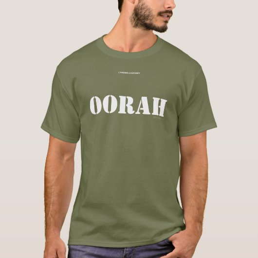 T-SHIRT OORAH (Devant)