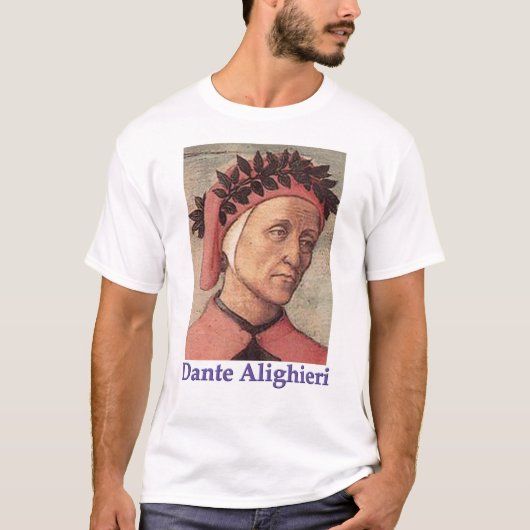T-shirt op Dante en zijn wijsheid (Voorkant)