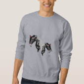 T-shirt : Op de run (Voorkant)