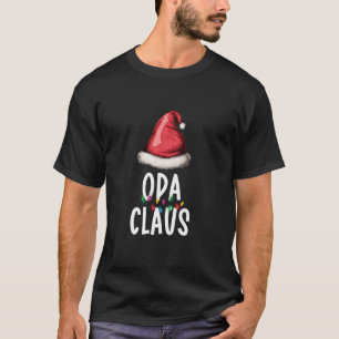 T-shirt Opa Claus Noël Père Noël s Casquette Famille Corre