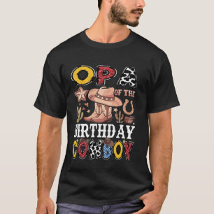 T-shirt Opa de la Cowboy d'anniversaire Western Rodeo Opa